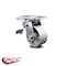 Service Caster 4 Inch Semi Steel Swivel Caster with Ball Bearing and Total Lock Brake SCC SCC-TTL30S420-SSB - alternate 5
